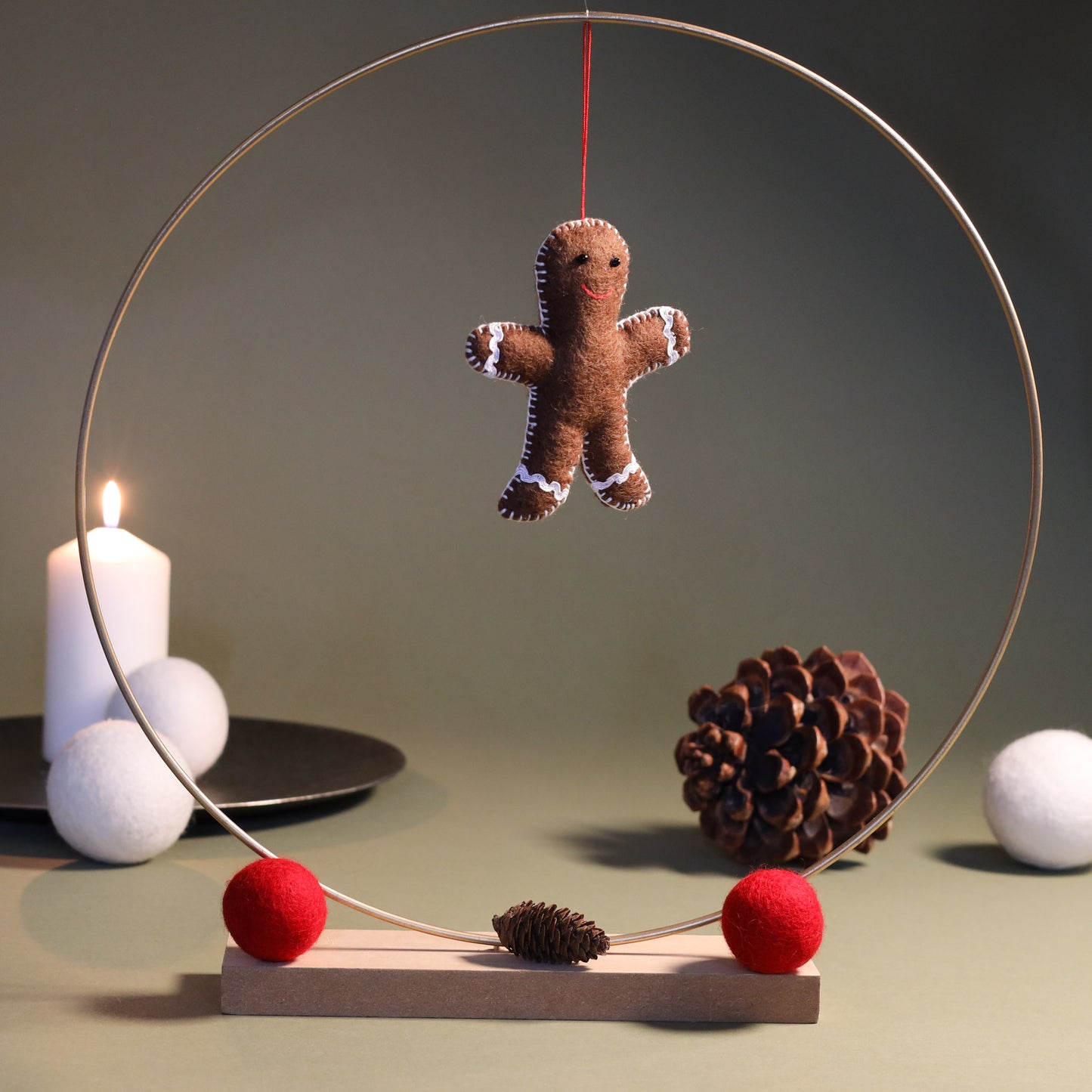 Lebkuchenanhänger - 8-Natur