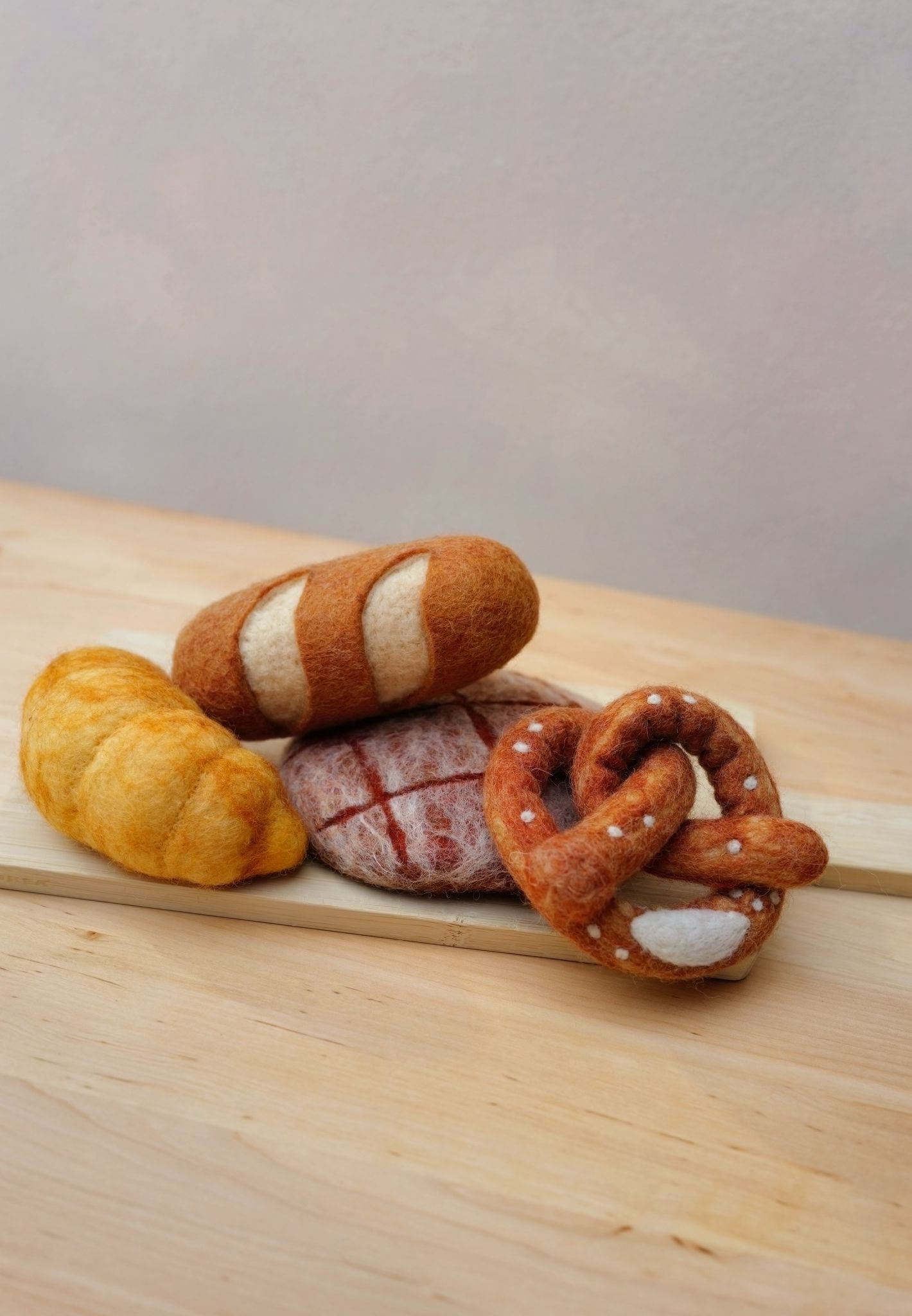 Gefilztes Croissant für Kaufladen