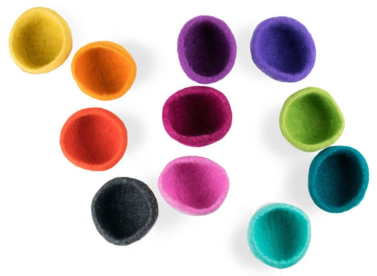 Filzschalen 10 cm | Farbe aussuchen