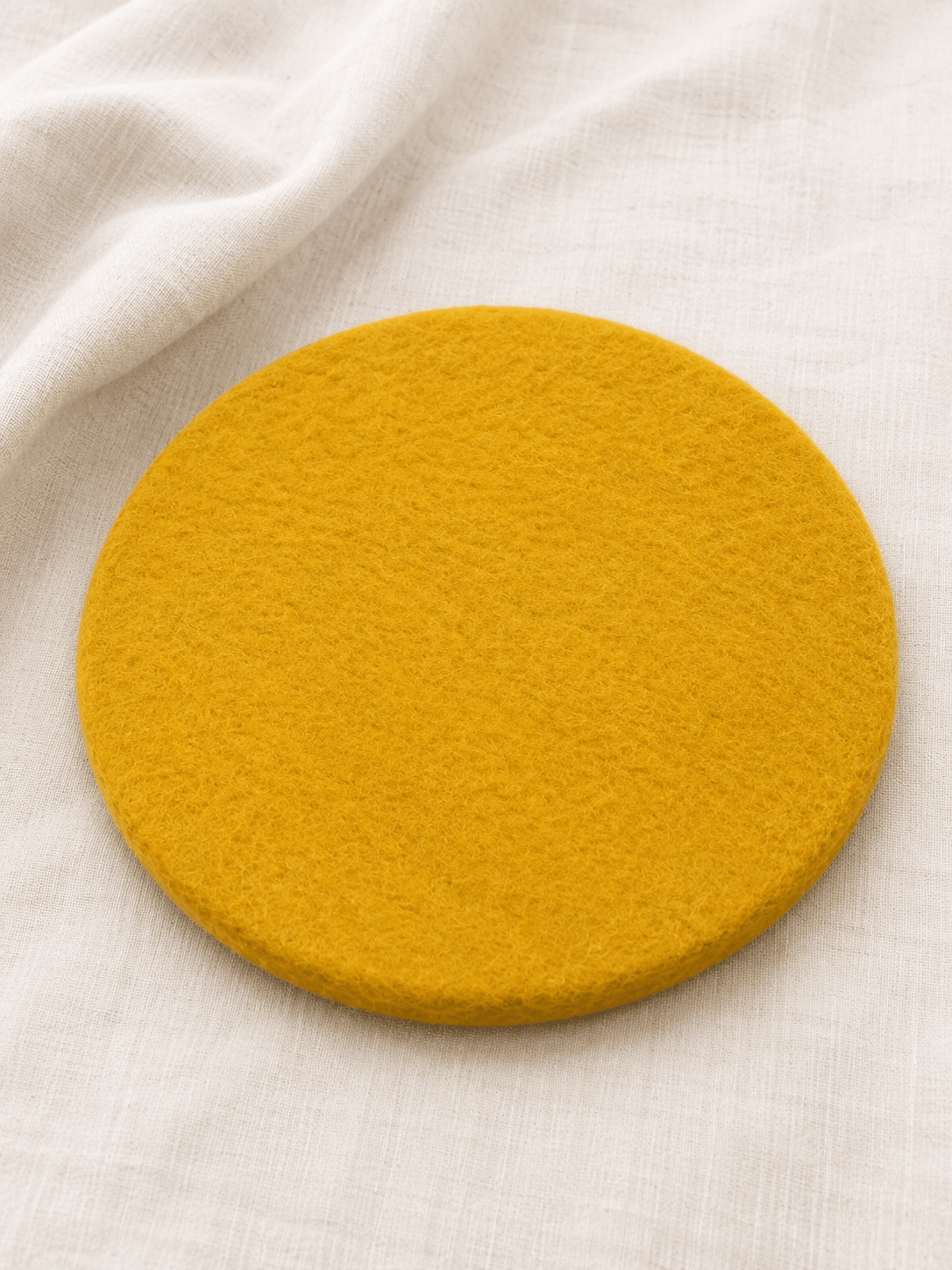 Sitzkissen Filz rund ca.35 cm 100% Wolle als Stuhlkissen Farbe 3