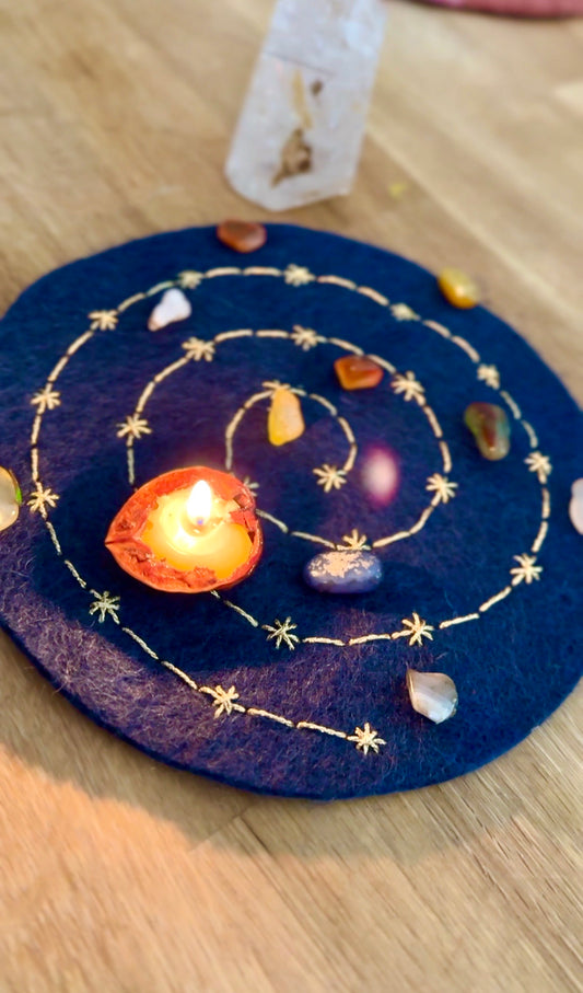 Adventsspirale Bastelpackung in Waldorf-Tradition