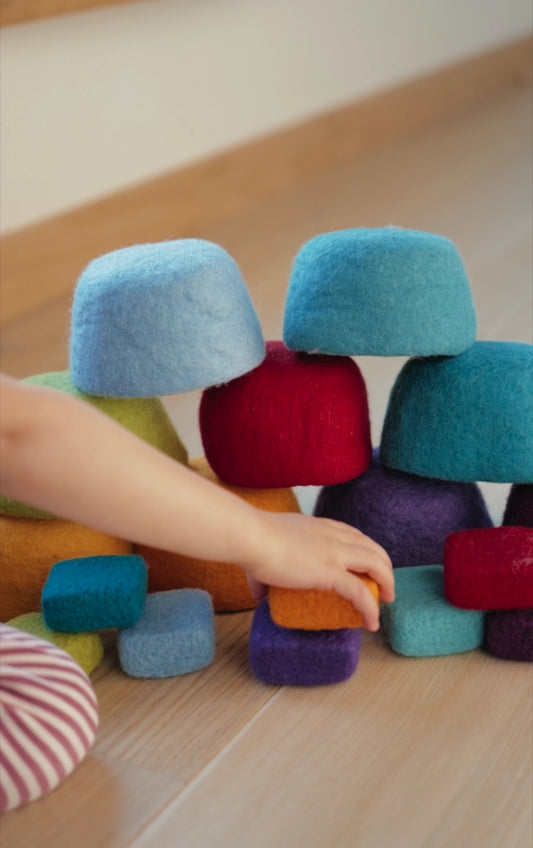 Montessori Filzschalen-Set für kleine