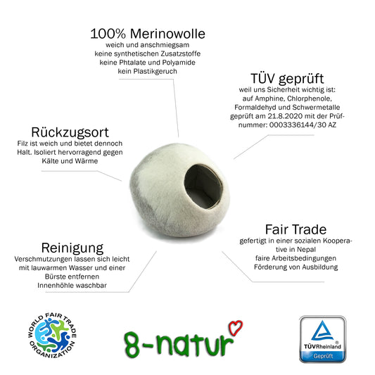 Katzenhöhle hell | Sonderrabatt