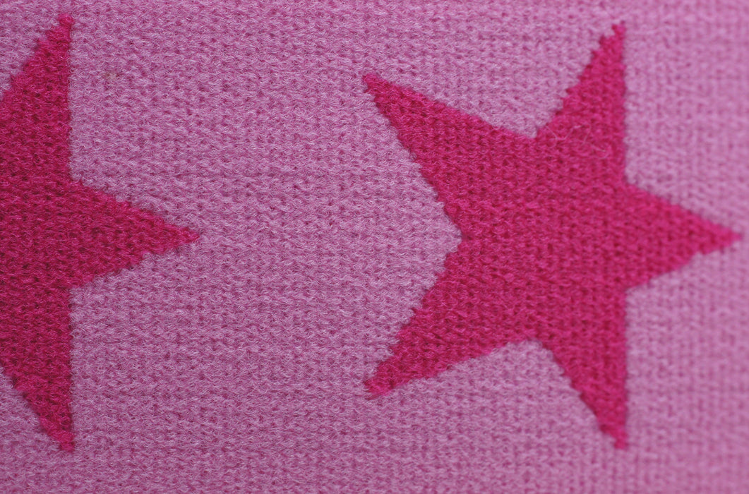 Wäschegummiband mit Sternen 4cm - 8-Natur