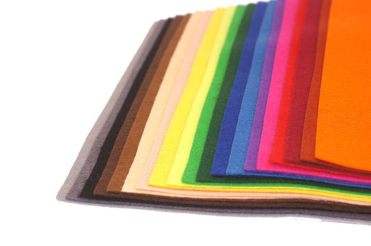 Filzkreis 10 cm Durchmesser Glückskeks basteln - 8-Natur