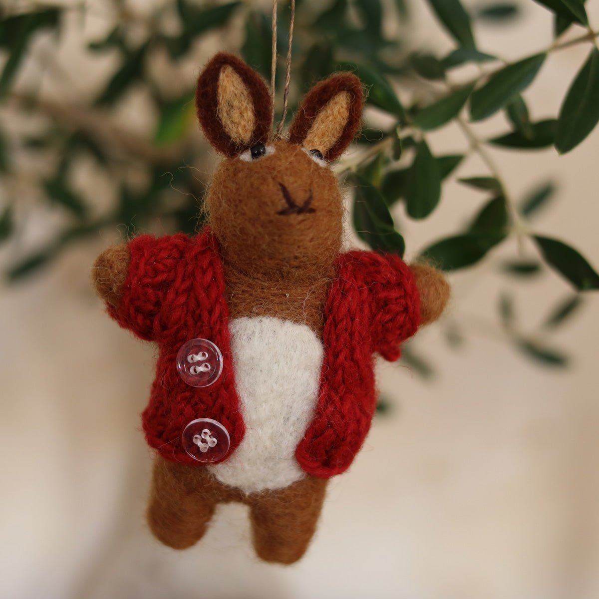 Osterhase rot - 8-Natur
