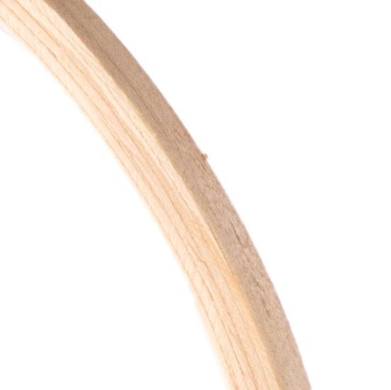 Holzring zum Basteln von Mobile - 8-Natur