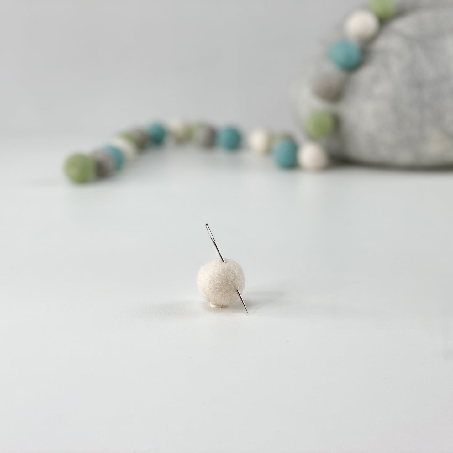 Nähnadel mit großer Öse - 8-Natur