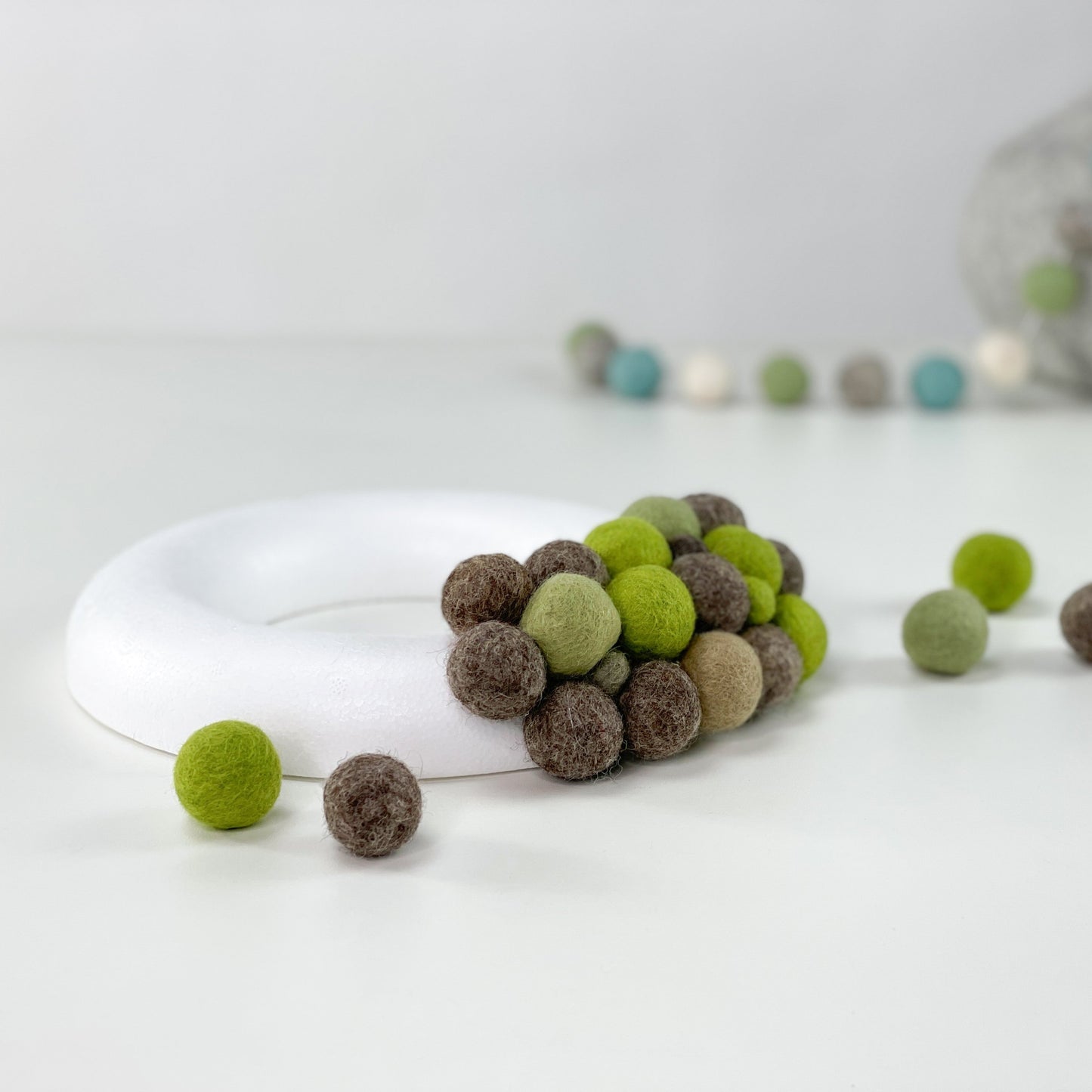 Styropor-Flachring 15cm - 8-Natur