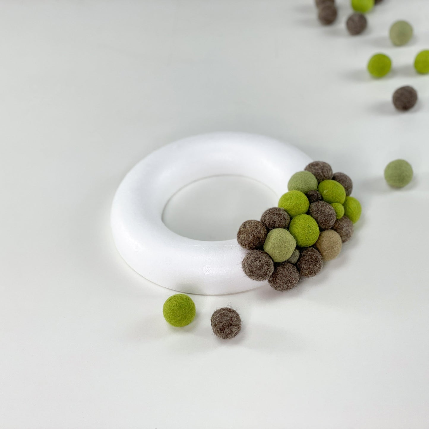 Styropor-Flachring 15cm - 8-Natur
