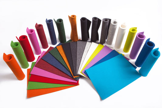 3mm Wollfilz Platte 20 x 30 cm zum Basteln und Aussuchen - 8-Natur