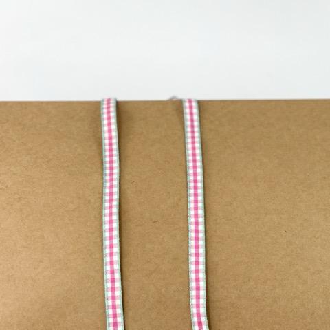 Webband,Karo 2 Meter - 8-Natur