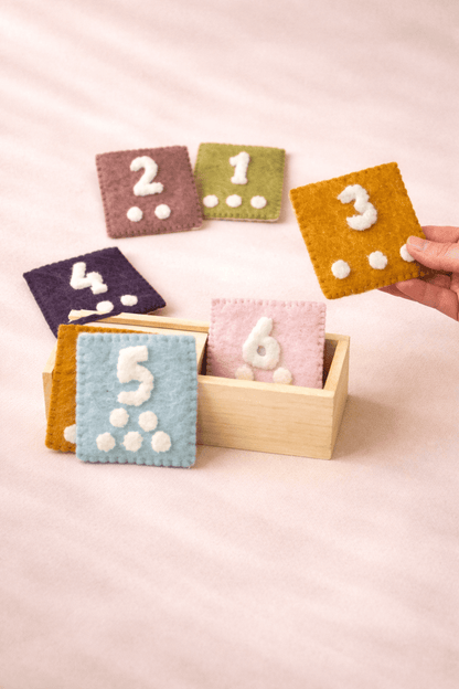 Montessori Zahlen spielerisch lernen