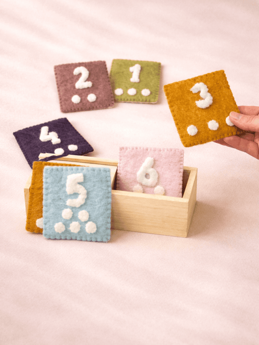 Montessori Zahlen spielerisch lernen