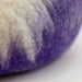 Katzenhöhle lila Filz 100% Wolle fair, ökologisch und schadstoffgeprüft - 8-Natur