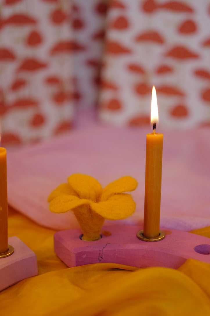 Stecker Blume für Festtagsringe
