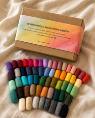 60 Farben Wolle ein Farbenwunder