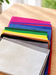 Filzplatten 1 mm dick 20 cm x 30 cm Großes Set 17 Stück