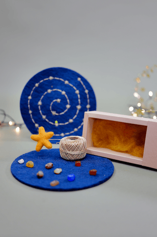 Adventsspirale Bastelpackung in Waldorf-Tradition