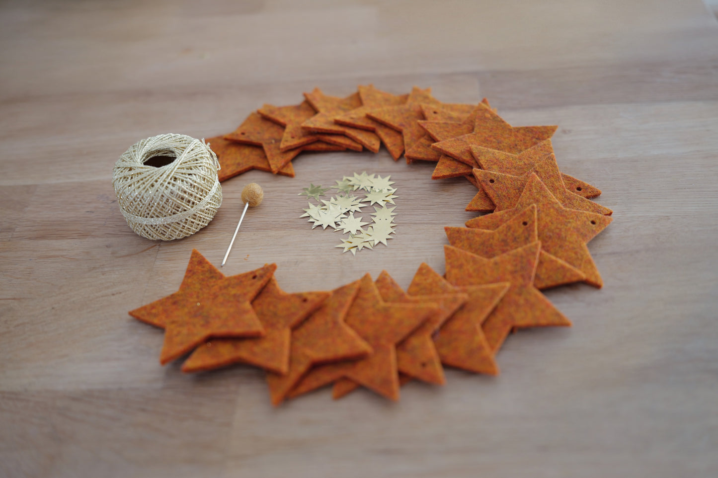 ✨ Weihnachtsgirlande zum Selberbasteln – für eine zauberhafte Adventszeit ✨