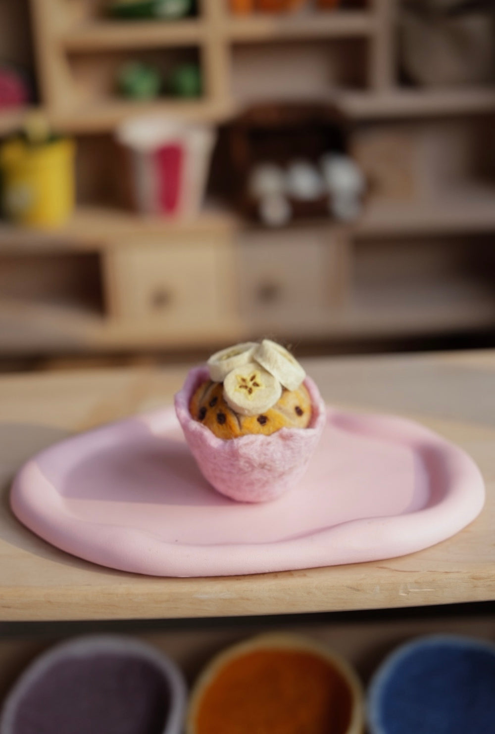 Törtchen mit Banane