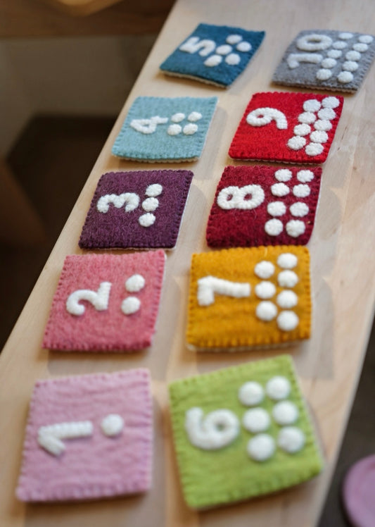 Montessori Zahlen spielerisch lernen