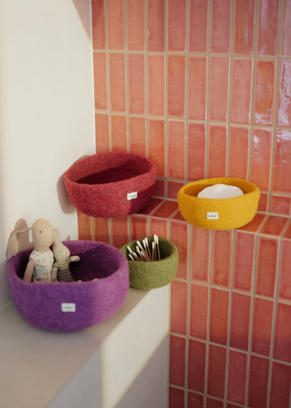 Schalen Set Regenbogen 4x