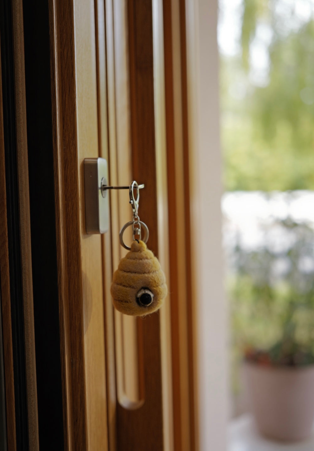 Schlüsselanhänger Bienenhaus
