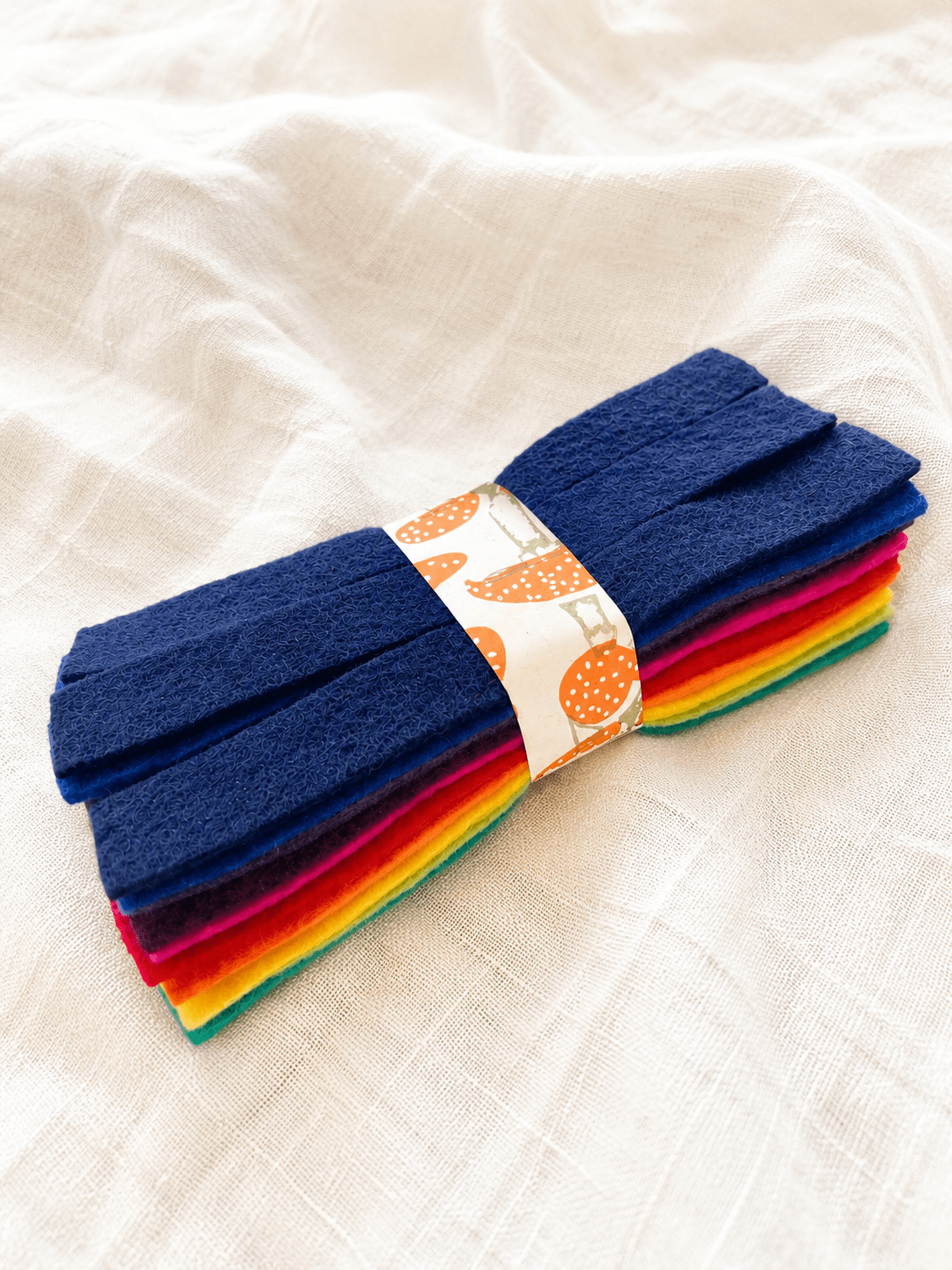Filzstreifen Bunte DIY-Girlande zum Selberbasteln – Kreativer Deko-Spaß für jeden Anlass