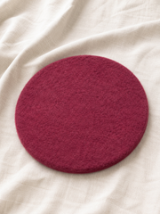 Sitzkissen Filz rund ca.35 cm 100% Wolle als Stuhlkissen Farbe 2