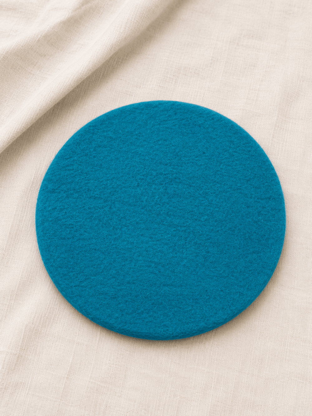 Sitzkissen Filz rund ca.35 cm 100% Wolle als Stuhlkissen Farbe 5