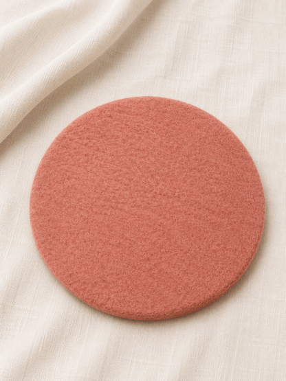 Sitzkissen Filz rund ca.35 cm 100% Wolle als Stuhlkissen Farbe 9