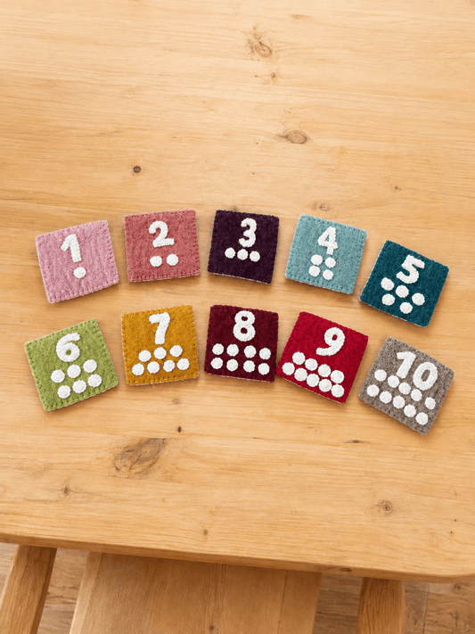 Montessori Zahlen spielerisch lernen