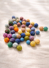 Bestickten Filzkugeln im Set mit 50 Stück
