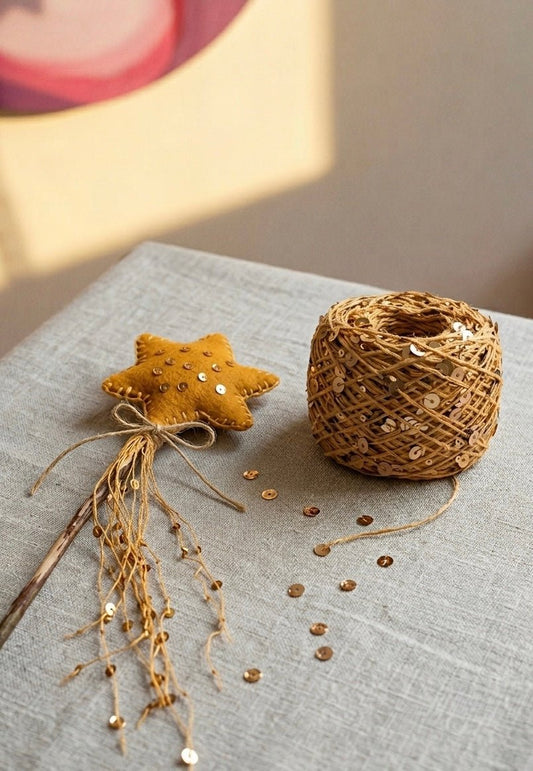 Bastelfaden für funkelnde DIY-Projekte ein Hauch von Magie