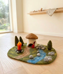 Filz-Spielteppich Pilz