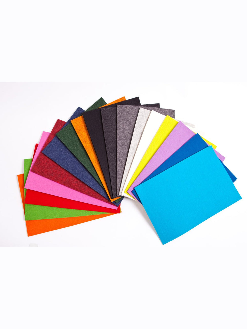 3mm Wollfilz Platte 20 x 30 cm zum Basteln und Aussuchen