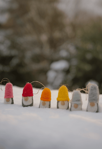 Zauberhafte Filzzwerge zum Spielen, Trösten & Dekorieren – 6er-Set