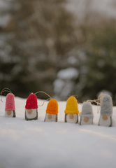 Zauberhafte Filzzwerge zum Spielen, Trösten & Dekorieren – 6er-Set