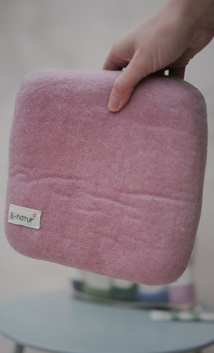 Filz Einsteiger-Set für Kinder – Filzwolle, Filznadeln & Filzkissen