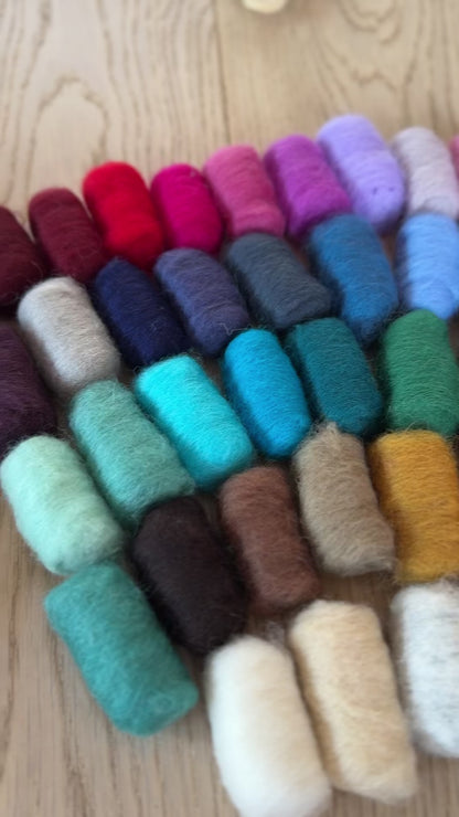 60 Farben Wolle ein Farbenwunder