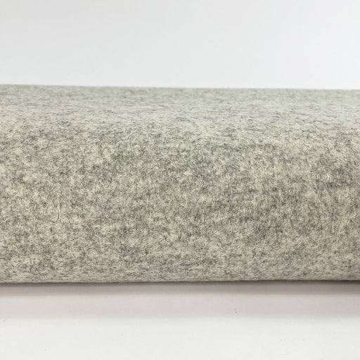 Bastelfilz aus Wollfilz 20x30 cm, 1mm, Filzplatten, grautöne - 8-Natur