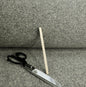 Strickstoff braun melliert - 8-Natur