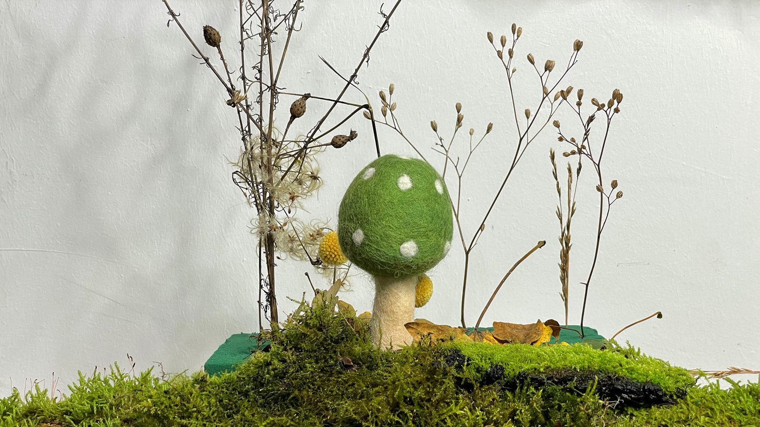 Pilz Herbst kaufladen zubehör holz Filz lebensmittel zubehör spielküche holz kinderküche zubehör kaufladen kinder