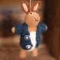 Osterhase blau - 8-Natur