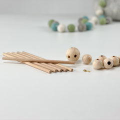 Mobile- Stern 33 cm ø zum Basteln