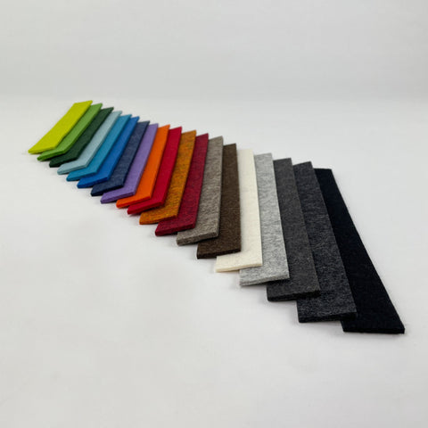 Filzstreifen 25 x 3 cm | Farben aussuchen