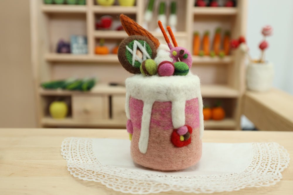 Torte kaufladen zubehör holz Filz lebensmittel zubehör spielküche holz kinderküche zubehör kaufladen kinder