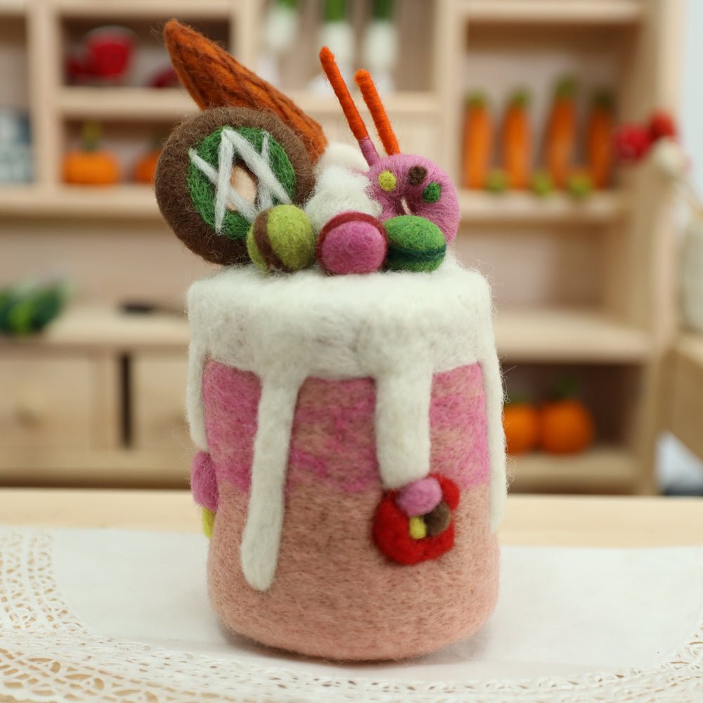 kaufladen zubehör holz Filz lebensmittel zubehör spielküche holz kinderküche zubehör kaufladen kinder Torte