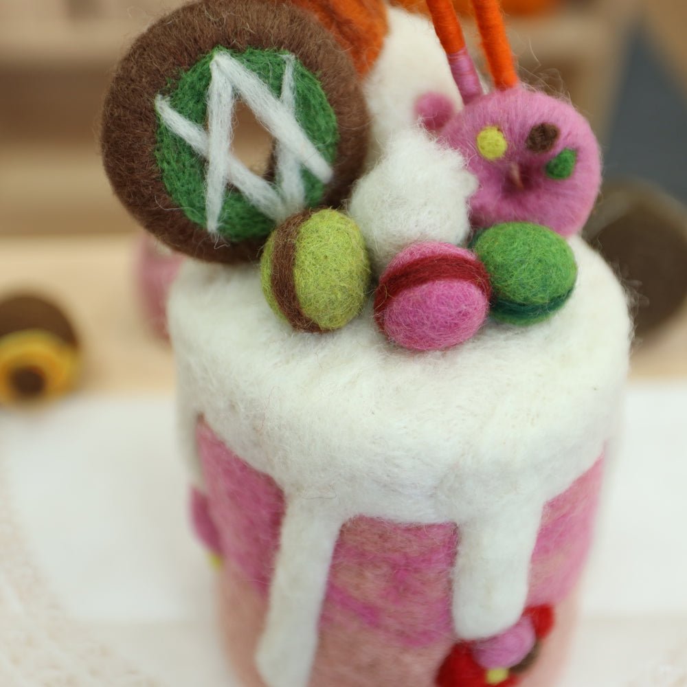 Torte kaufladen zubehör holz Filz lebensmittel zubehör spielküche holz kinderküche zubehör kaufladen kinder